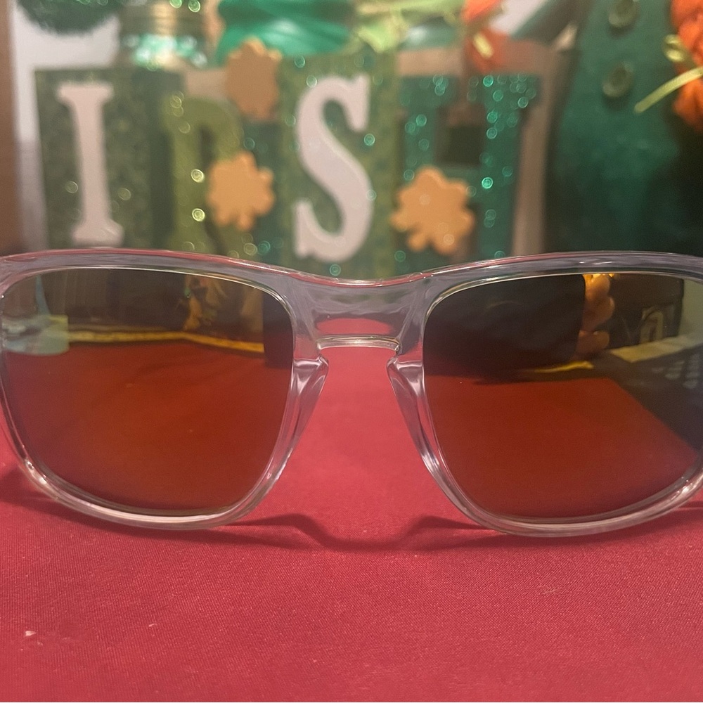 Clear Frame Oakley Sunglasses